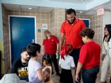 Kenley, Gianni, and RAFIK visit RMHC South Florida