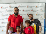 Kenley, Gianni, and RAFIK visit RMHC South Florida