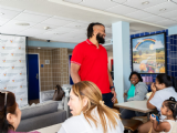 Kenley, Gianni, and RAFIK visit RMHC South Florida